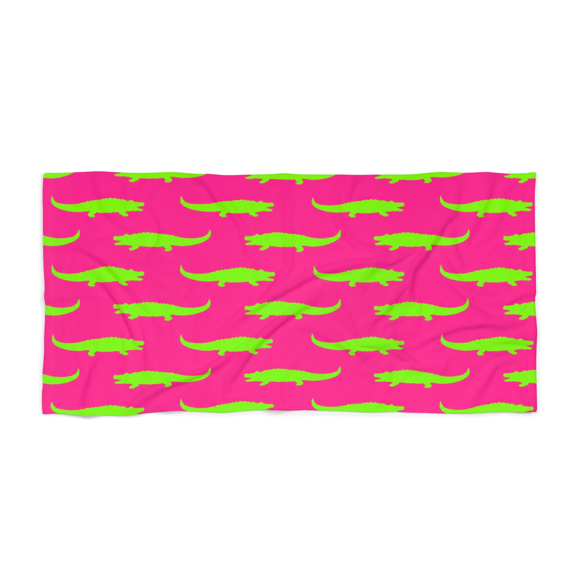 Gator Glow - Beach Towel