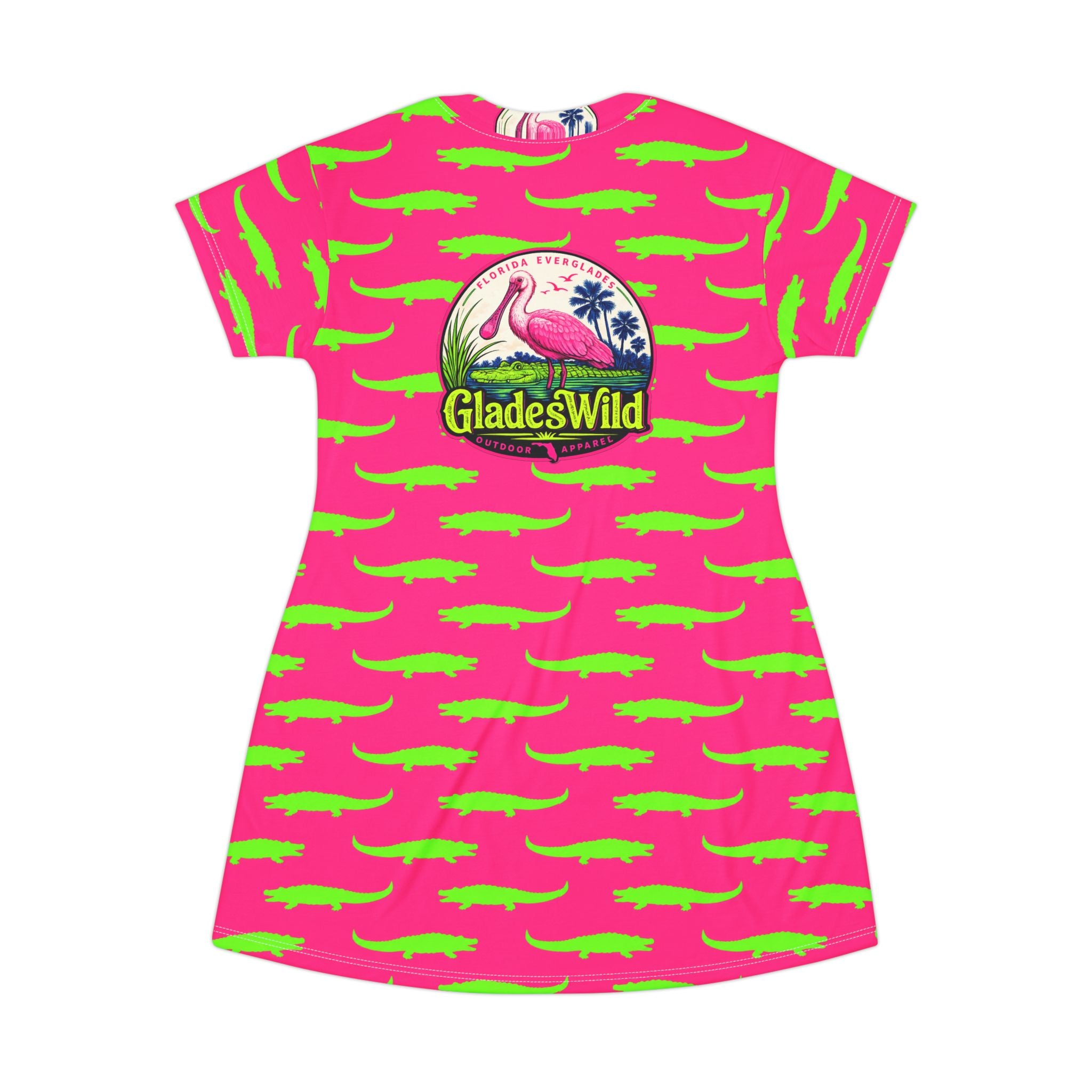 Gator Glow - T-Shirt Dress