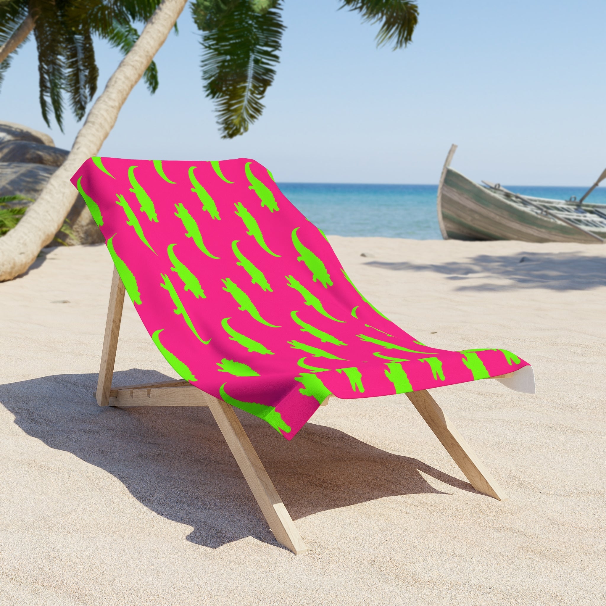 Gator Glow - Beach Towel