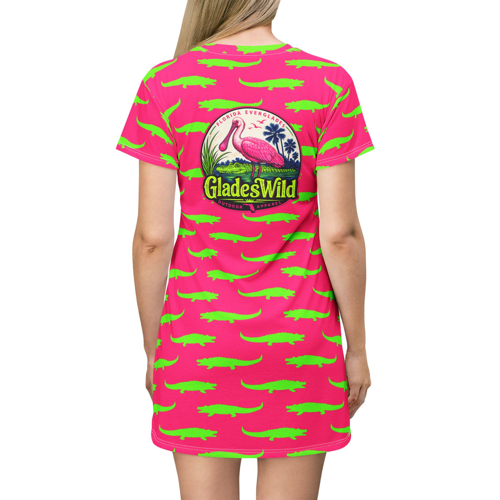 Gator Glow - T-Shirt Dress